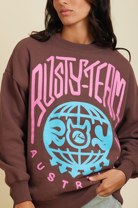 SWEATER FARID RUSTY MarrÓn