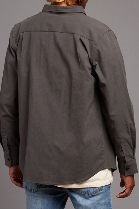 CAMISA BARDEN RUSTY Gris Oscuro