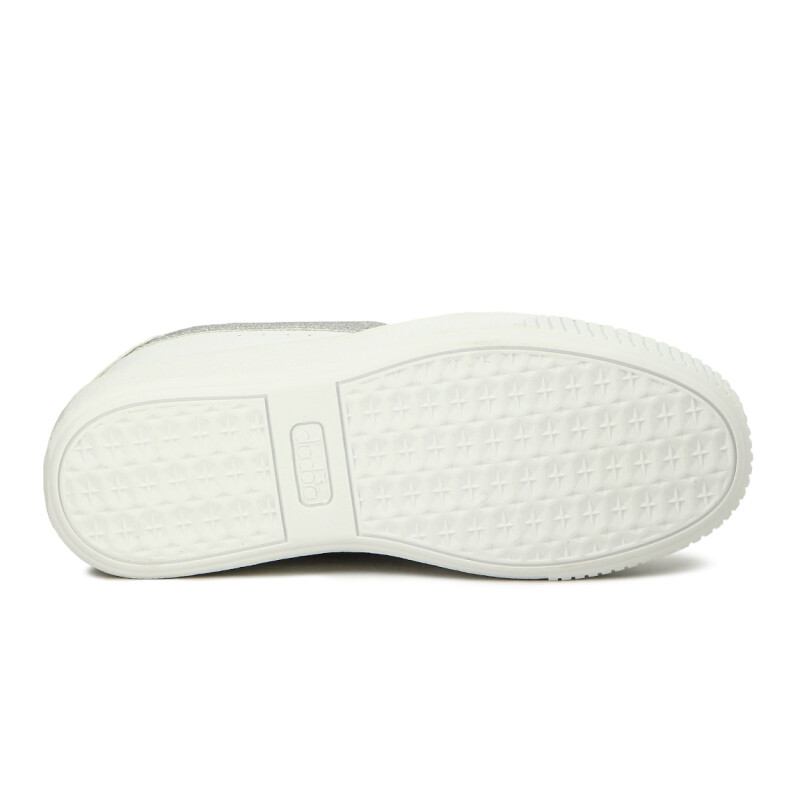 Championes Casuales Mujer Diadora SET Blanco-Plata