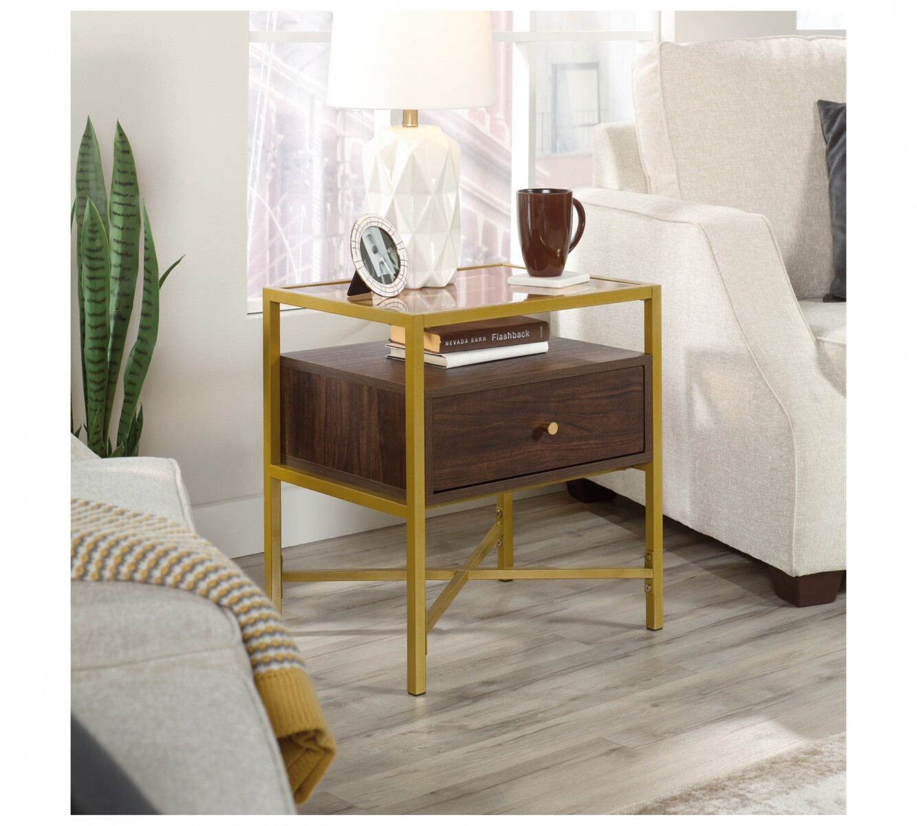 Mesa lateral - Sauder - Linea Harper Heights 