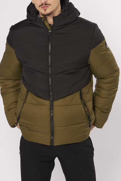 CAMPERA JUANCA RUSTY Militar
