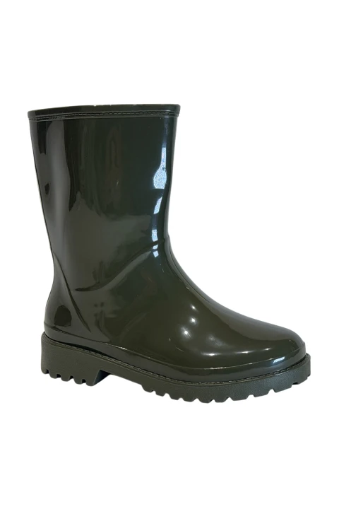 Botas de Lluvia De Dama Verde Botas de Lluvia De Dama Verde
