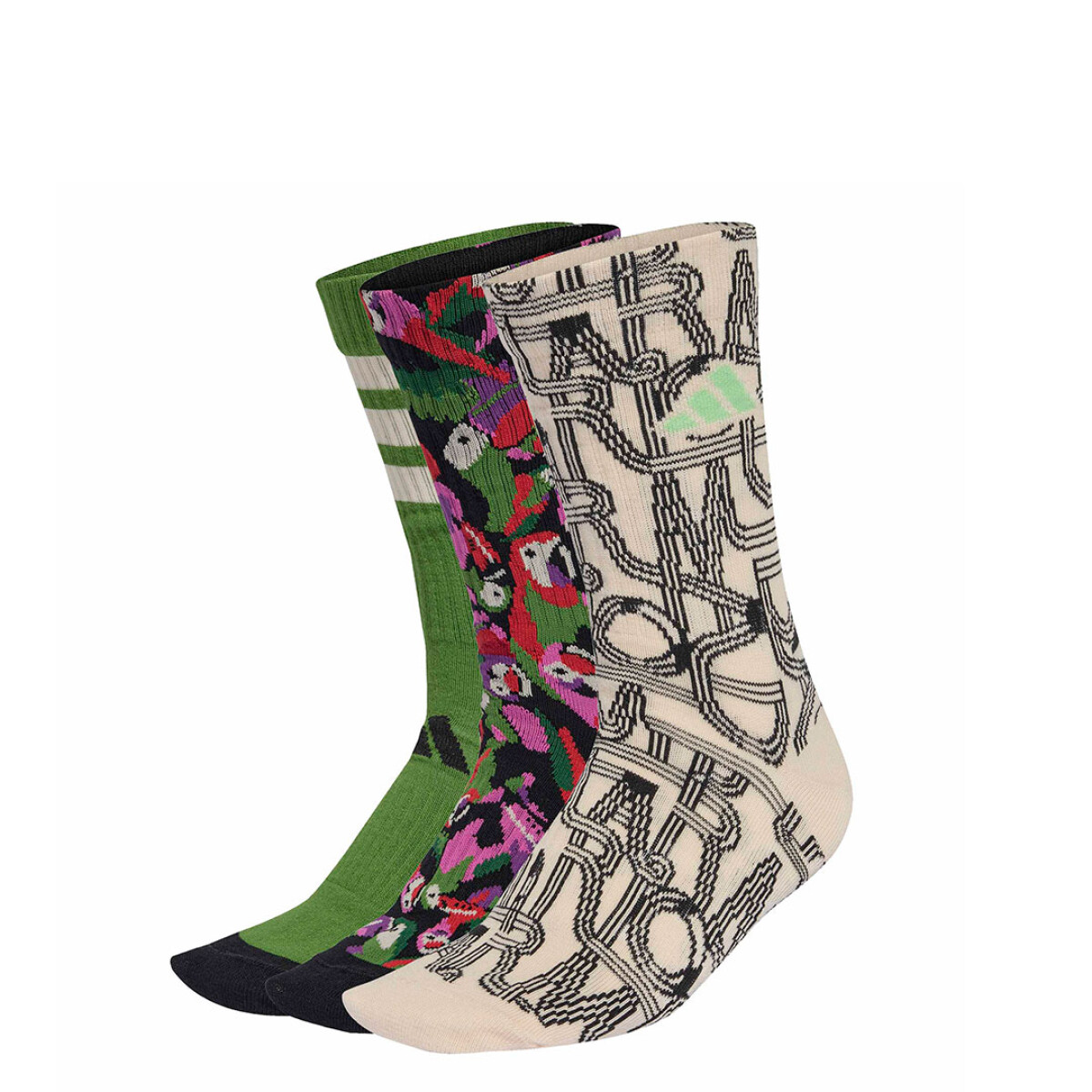 Medias de Mujer Adidas W Farm 3Pp - Multicolor 