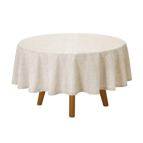 Mantel Redondo Lino Clean Dohler 200 cm LISO