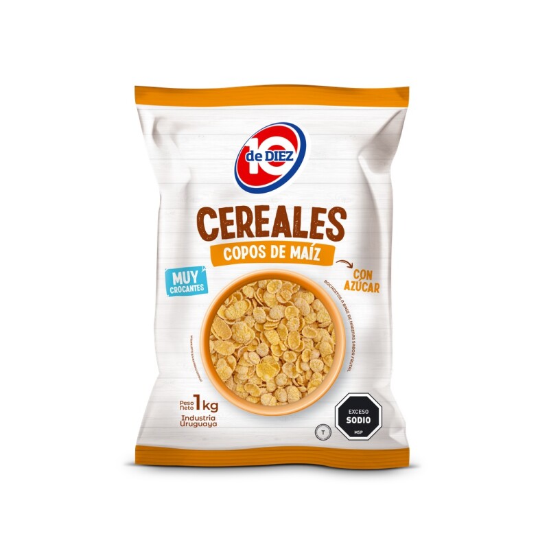 CEREALES DE DIEZ AZUCARADOS 1KG Cereales De Diez Azucarados 1kg