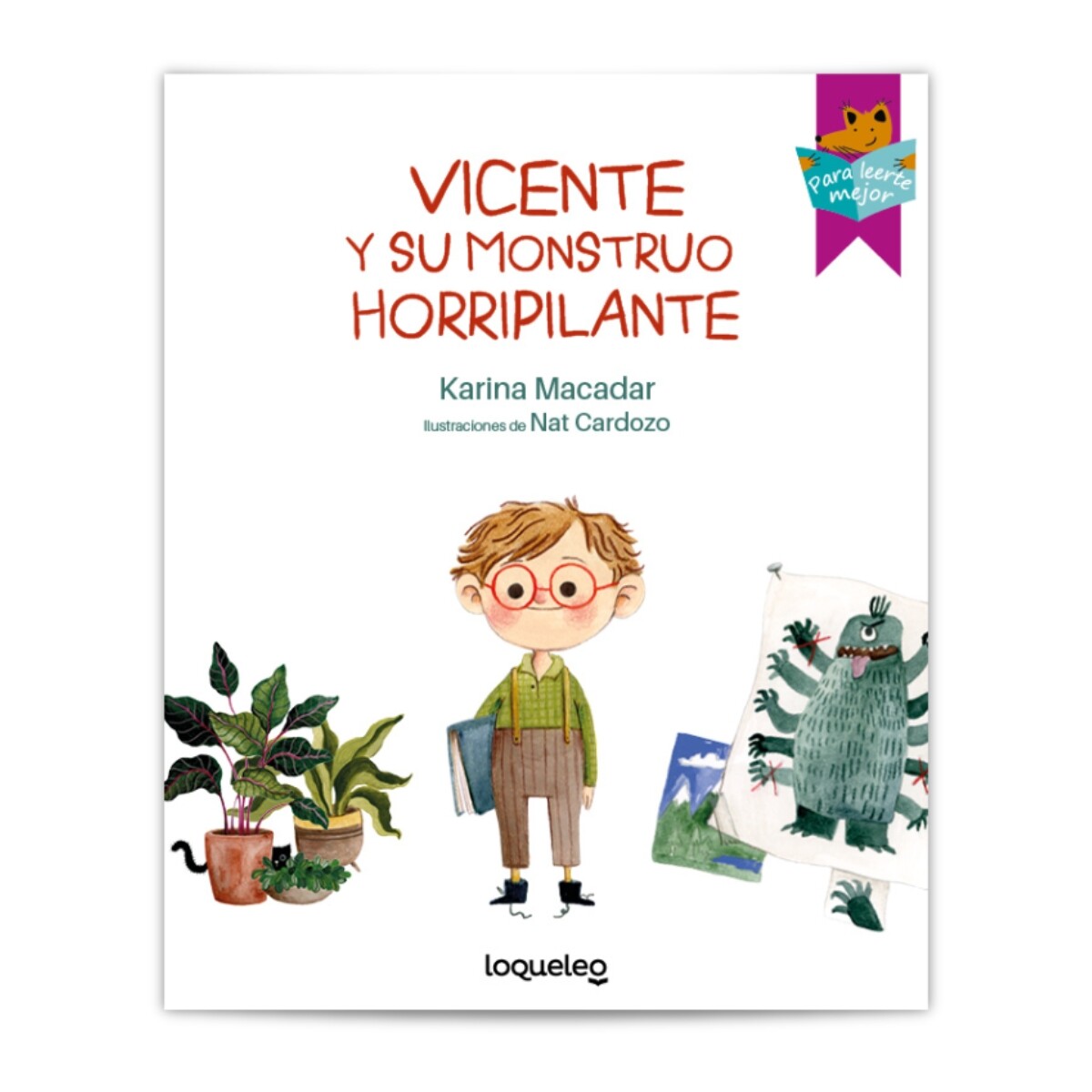 Libro Infantil Vicente y su Monstruo Horripilante Macadar 