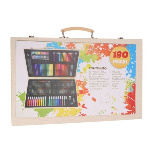 Valija de dibujo 180 uds N/a