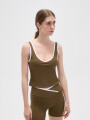 Musculosa Naros Verde Oliva Oscuro