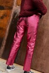 Leather Jeans Crawford Galácticos Fucsia