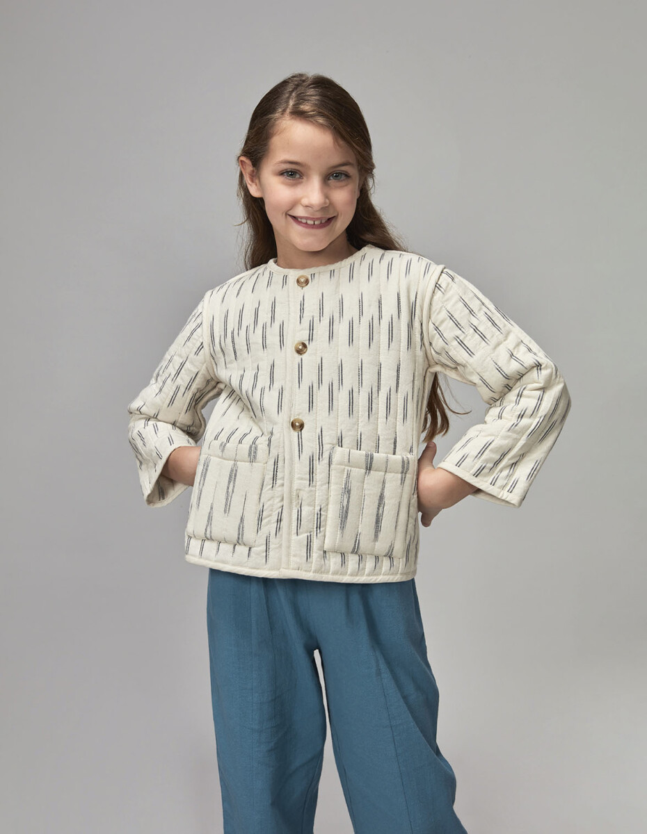 Chaqueta Acolchada Reversible - Antracita 