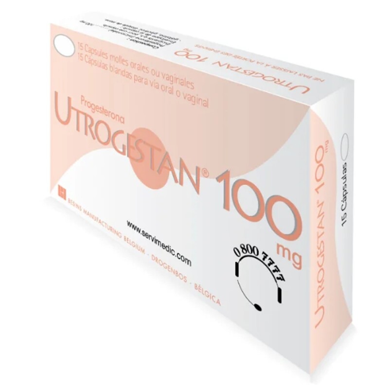 Utrogestan 100 Mg. 15 Caps. Utrogestan 100 Mg. 15 Caps.