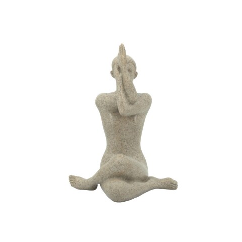 FIGURA DE YOGA LOTO DECORATIVA 18x13.5x24.CM FIGURA DE YOGA LOTO DECORATIVA 18x13.5x24.CM