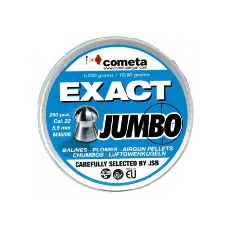 Chumbos Jsb Cz Jumbo Exact Cal 5.5mm X250un Chumbos Jsb Cz Jumbo Exact Cal 5.5mm X250un