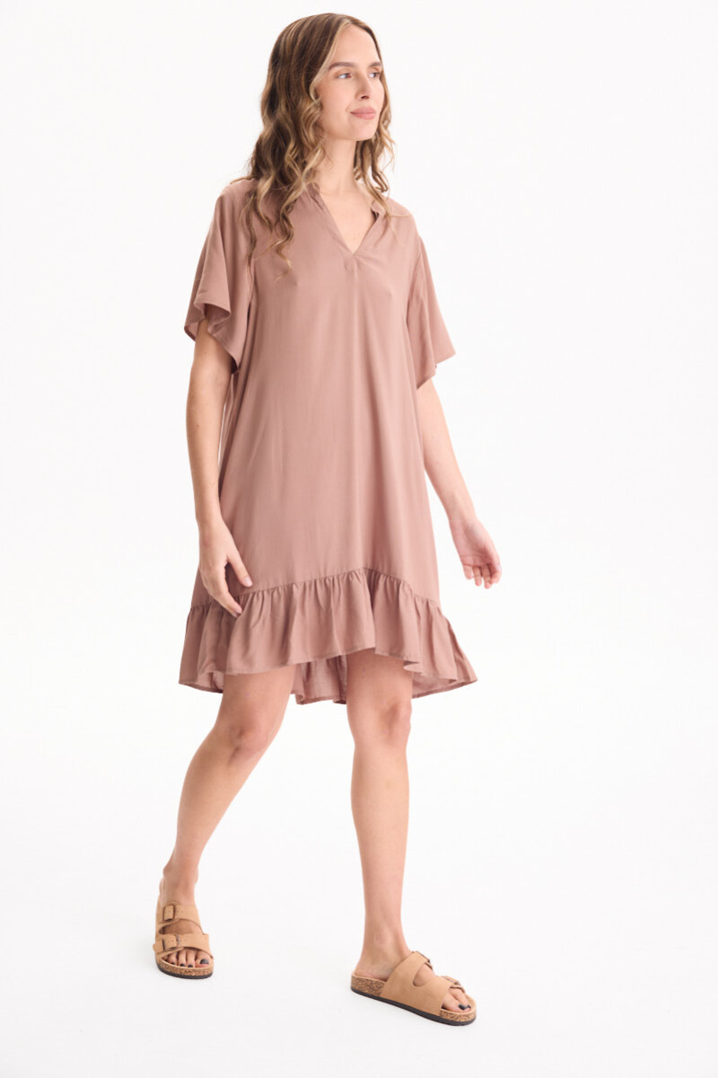 Vestido Rio Marron