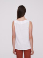 Musculosa Peder Marfil / Off White