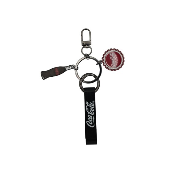 Llavero coca cola destapador negro