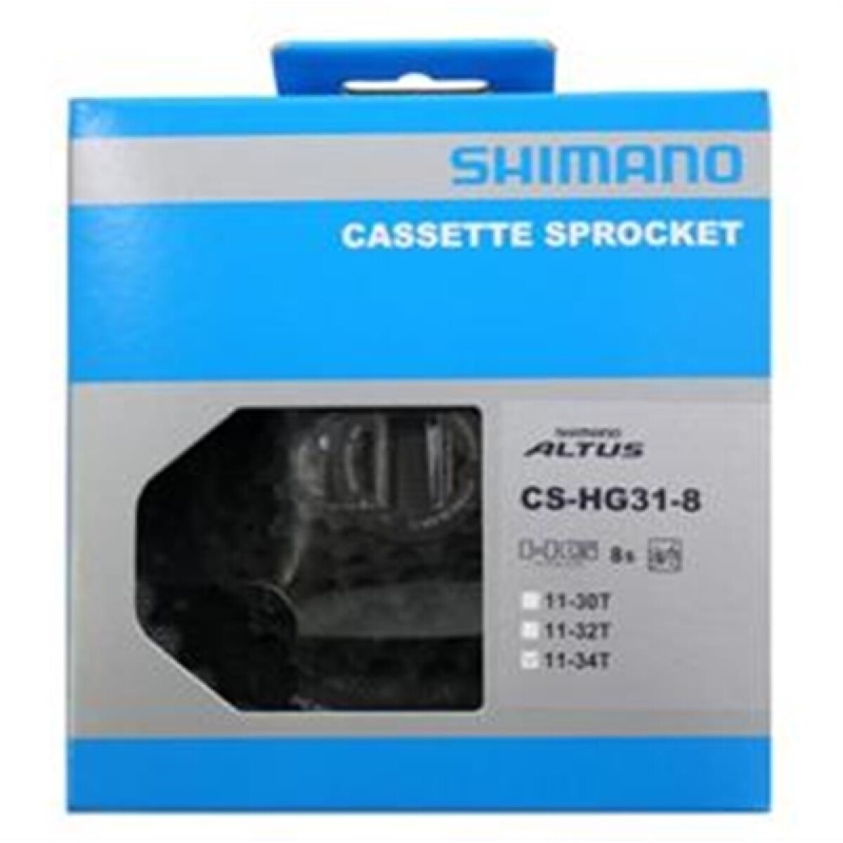 Piñon Cassette Mtb 8v 11/32 Shimano Hg31 Economico 