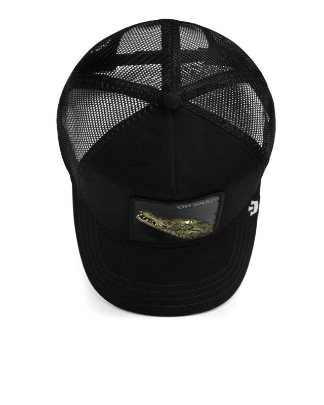 Gorra Goorin Bros Trucker Baseball - The Oh Snap Alligator Negro
