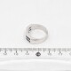 Anillo En Oro 18K Blanco Y Zafiros. Anillo En Oro 18K Blanco Y Zafiros.