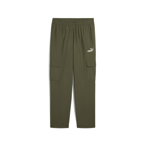Pantalón Largo ESS No.1 Logo Woven Cargo Pantalón Recto de Hombre Verde