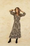VESTIDO VALENTINA MAXI UNIQUE LEOPARD VESTIDO VALENTINA MAXI UNIQUE LEOPARD