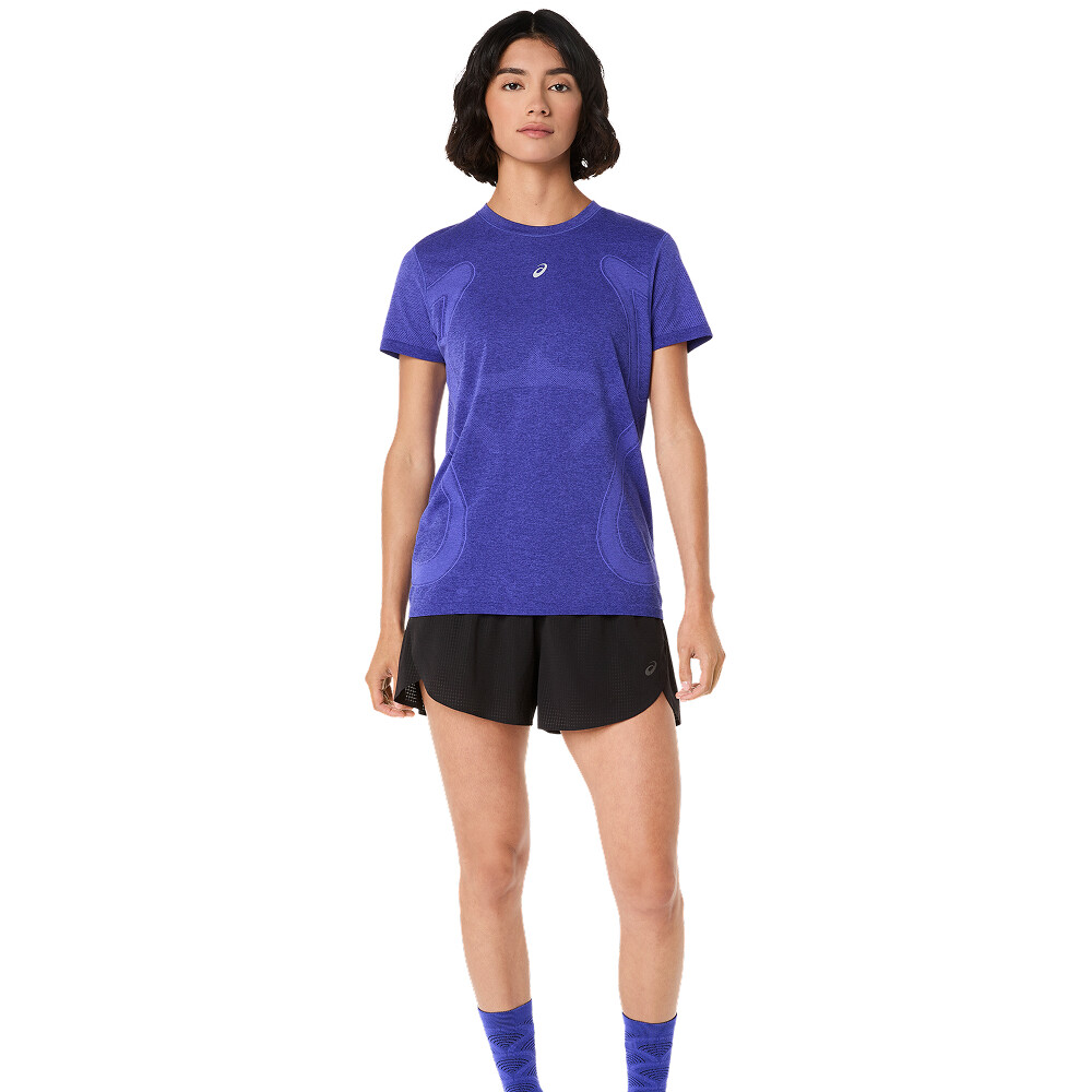 Short Running Metarun Split Short Mujer Performance Black