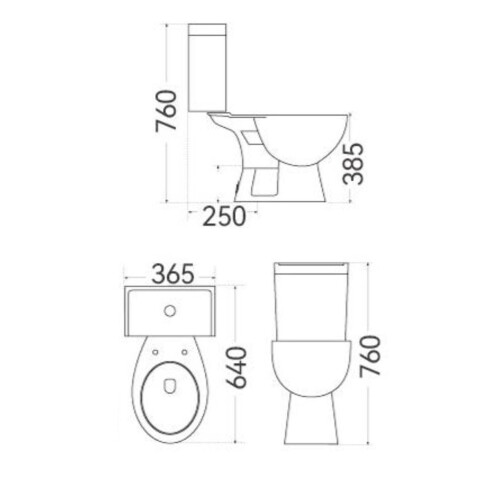 TAPA INODORO CON MOCHILA GRAND BLANCO LOZA SANITARIA BAÑO BLANCO