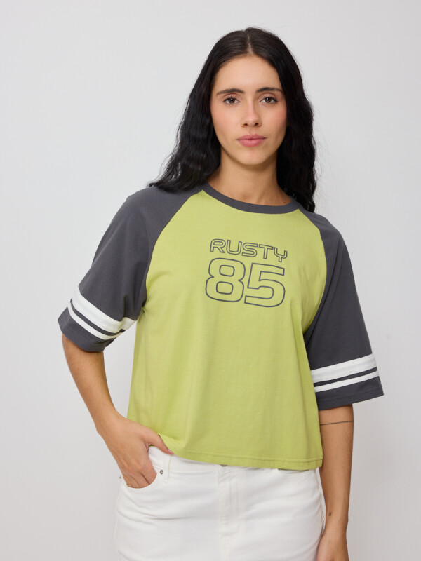 T-SHIRT NAYAN RUSTY Verde