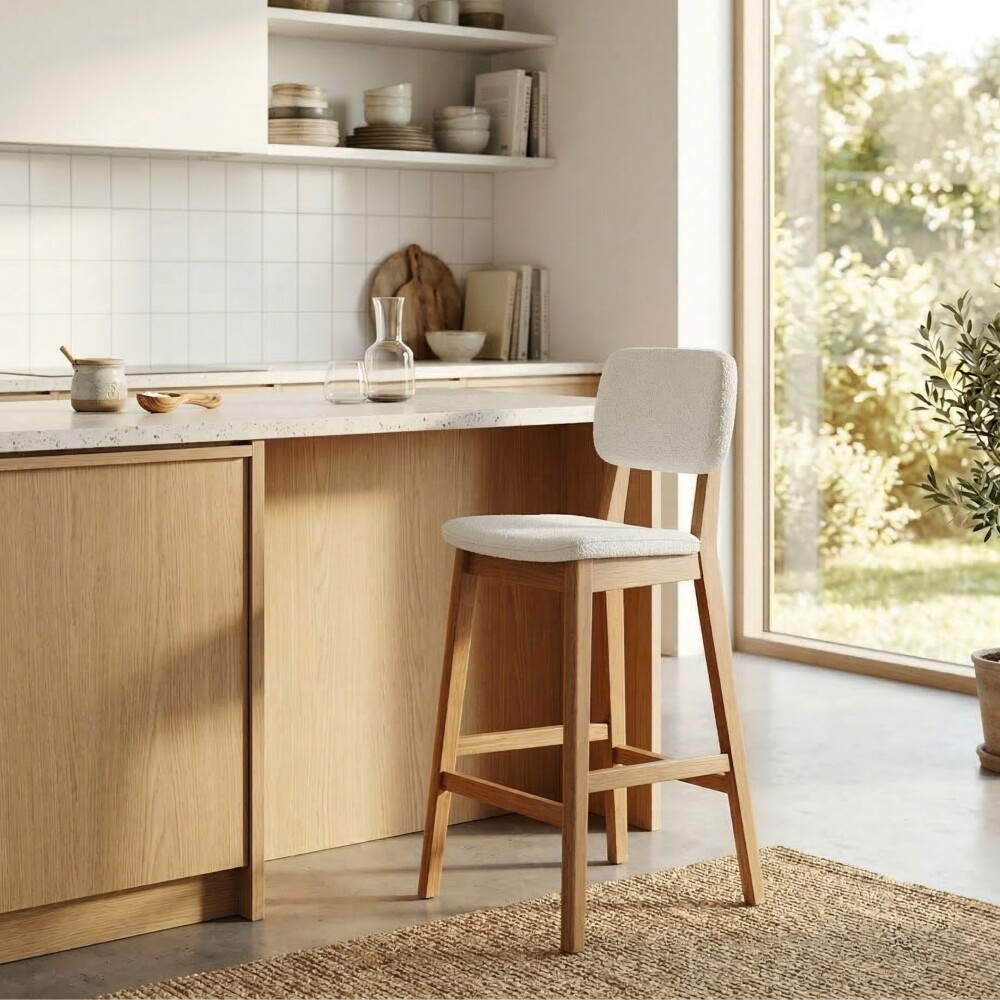 Butaca Classic - Línea Manhattan Bouclé/Natural