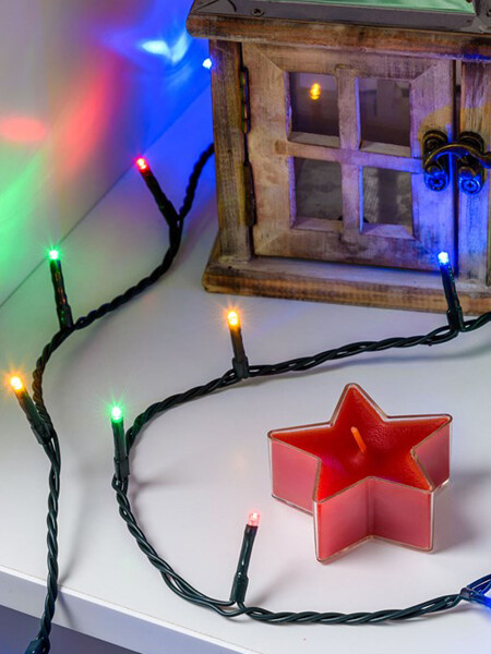 GUIA 100 LUCES LED MULTICOLOR