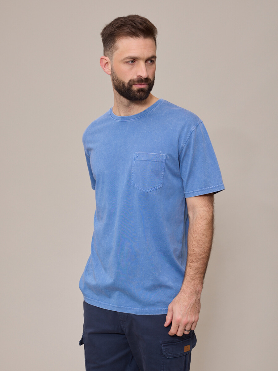 T-SHIRT TEVOL POLANCO - Azul Pacifico 