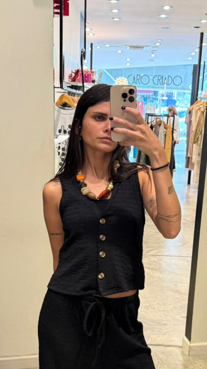 Chaleco Lato - NEGRO 