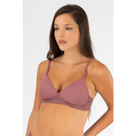 Triangulo granate Rosa antique