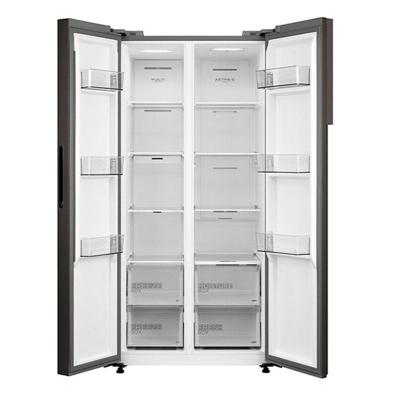 Heladera Con Freezer Inverter Midea Mdrs619gfr28 Color Negro Con Capacidad De 482l 220v Heladera Con Freezer Inverter Midea Mdrs619gfr28 Color Negro Con Capacidad De 482l 220v