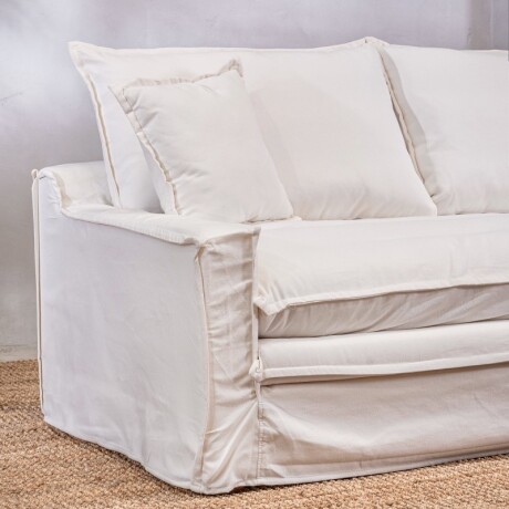 Sillón Tessa 3 Cuerpos Blanco U