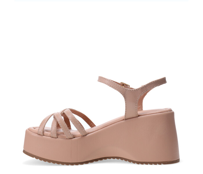 Sandalias de Mujer Bottero c/tiras y hebilla Marrón - Marrón Claro