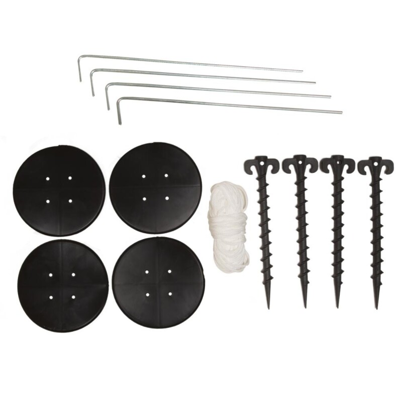 Gazebo X-Flex Oxford 3x3 NEGRO