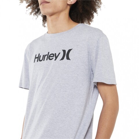 REMERA HURLEY LOGO Gray