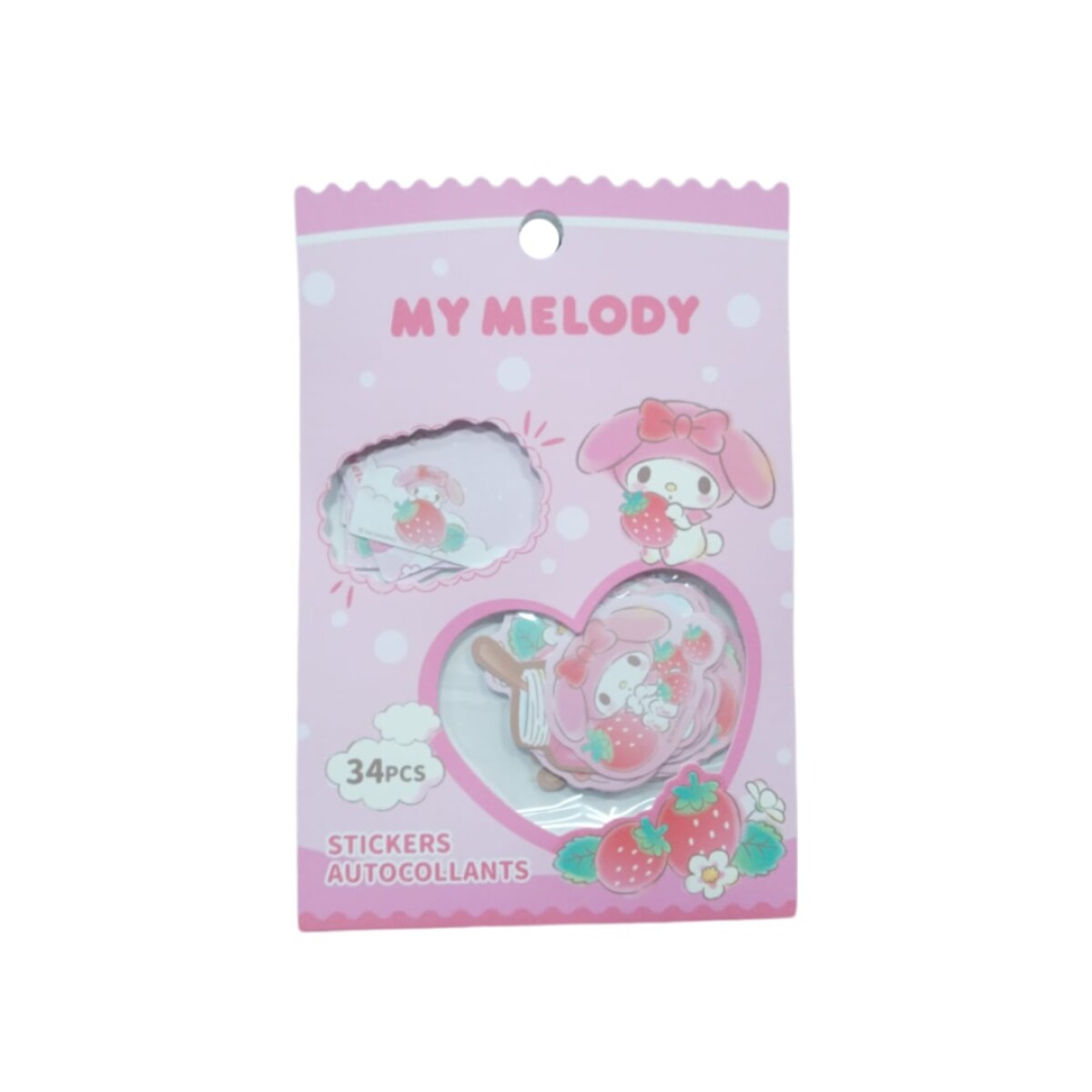 Stickers Sanrio 34pcs - Melody 