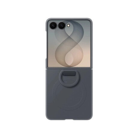 Funda Samsung Silicone Ring Magnet para Galaxy Z Flip8 Black