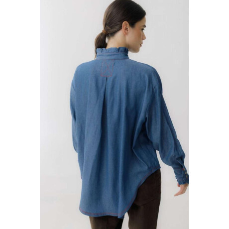 PRE VENTA Camisa Ota Jean Azul