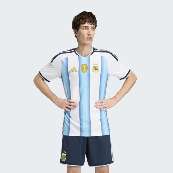 Camiseta Adidas Titular Argentina 26 Versión Jugador Blanco