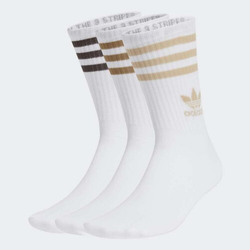 Medias Adidas Tobilleras 3 Pares Blanco