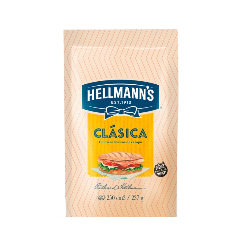 MAYONESA HELLMANNS 250CC Mayonesa Hellmanns 250cc