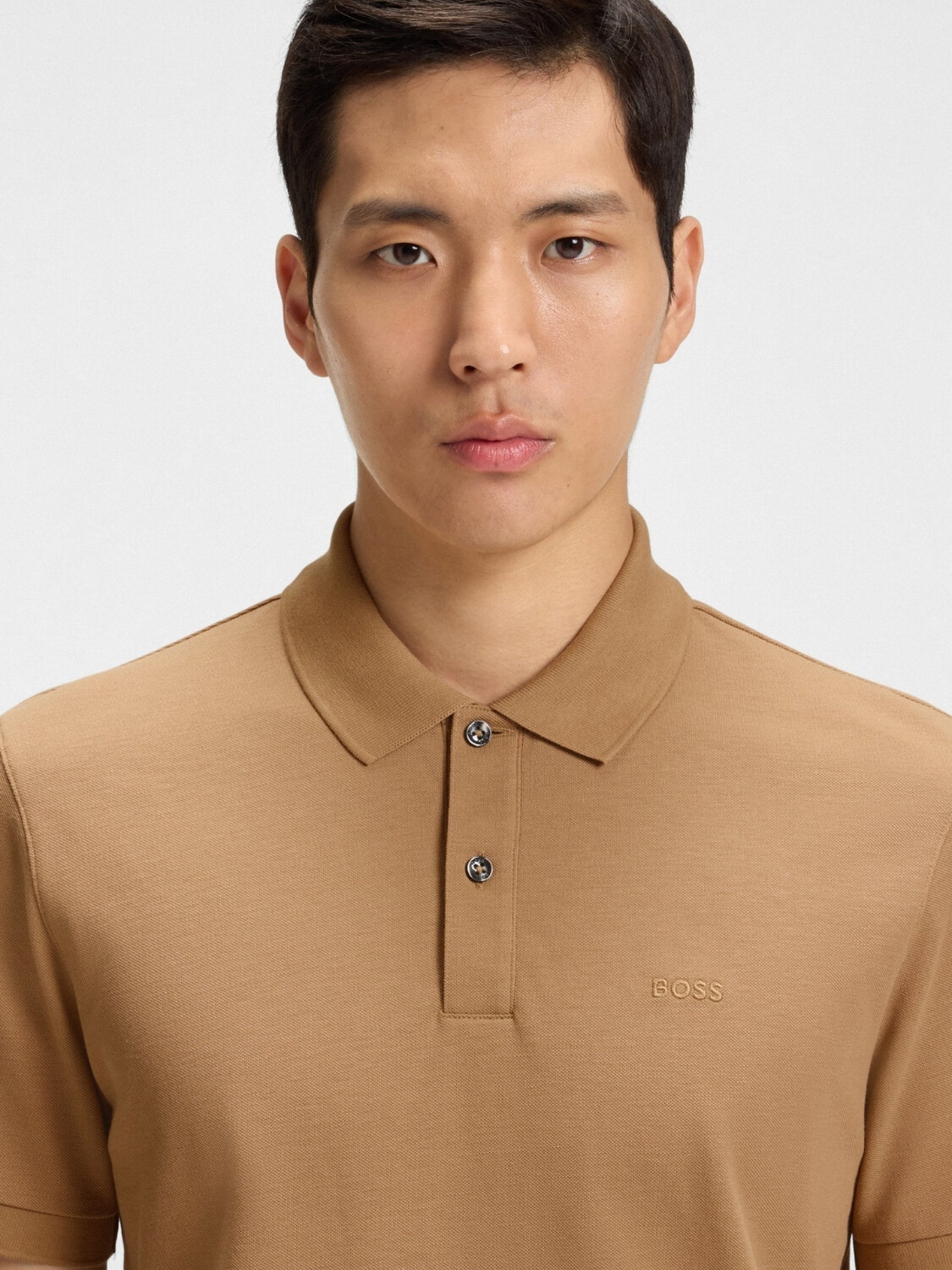 BOSS - Polo Jersery Pallas Beige