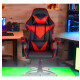 Silla Gamer Giratoria Rojo