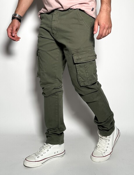 Pantalon Cargo Scar Verde