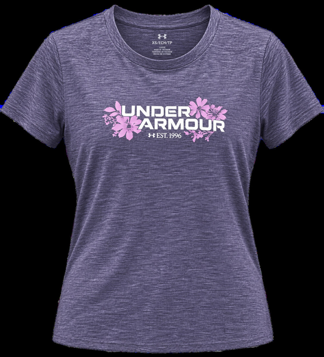 Remera Under Armour Tech Twist Graphic SSC 6010874-520 