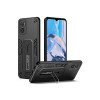 Protector para Motorola Moto E22 con soporte color negro Protector Para Motorola Moto E22 Con Soporte Color Negro