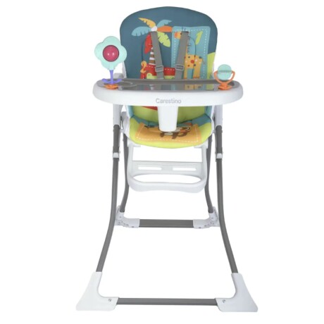 Silla de Bebe para Comer Carestino Río Ajustable Azul